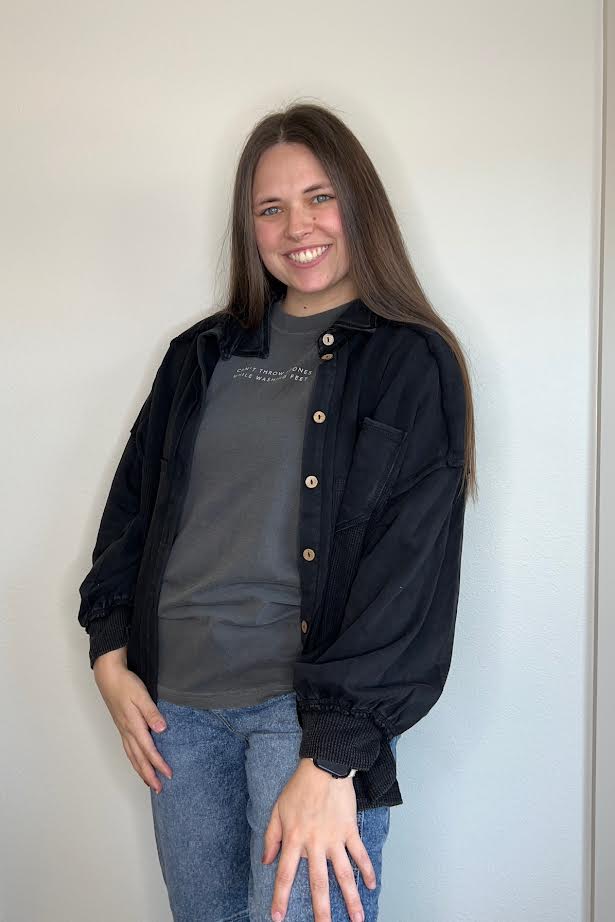 Mineral Wash Shacket