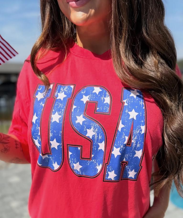 Blue Stars USA Tee