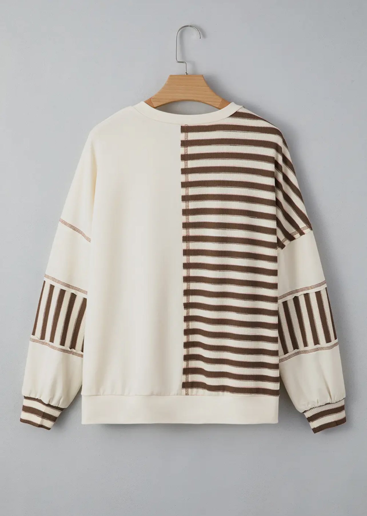 Colorblock Striped Top