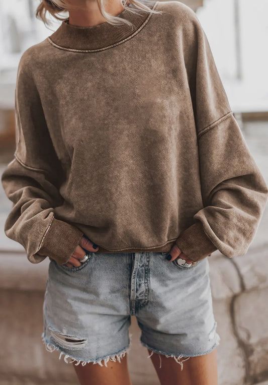 Mocha Crewneck