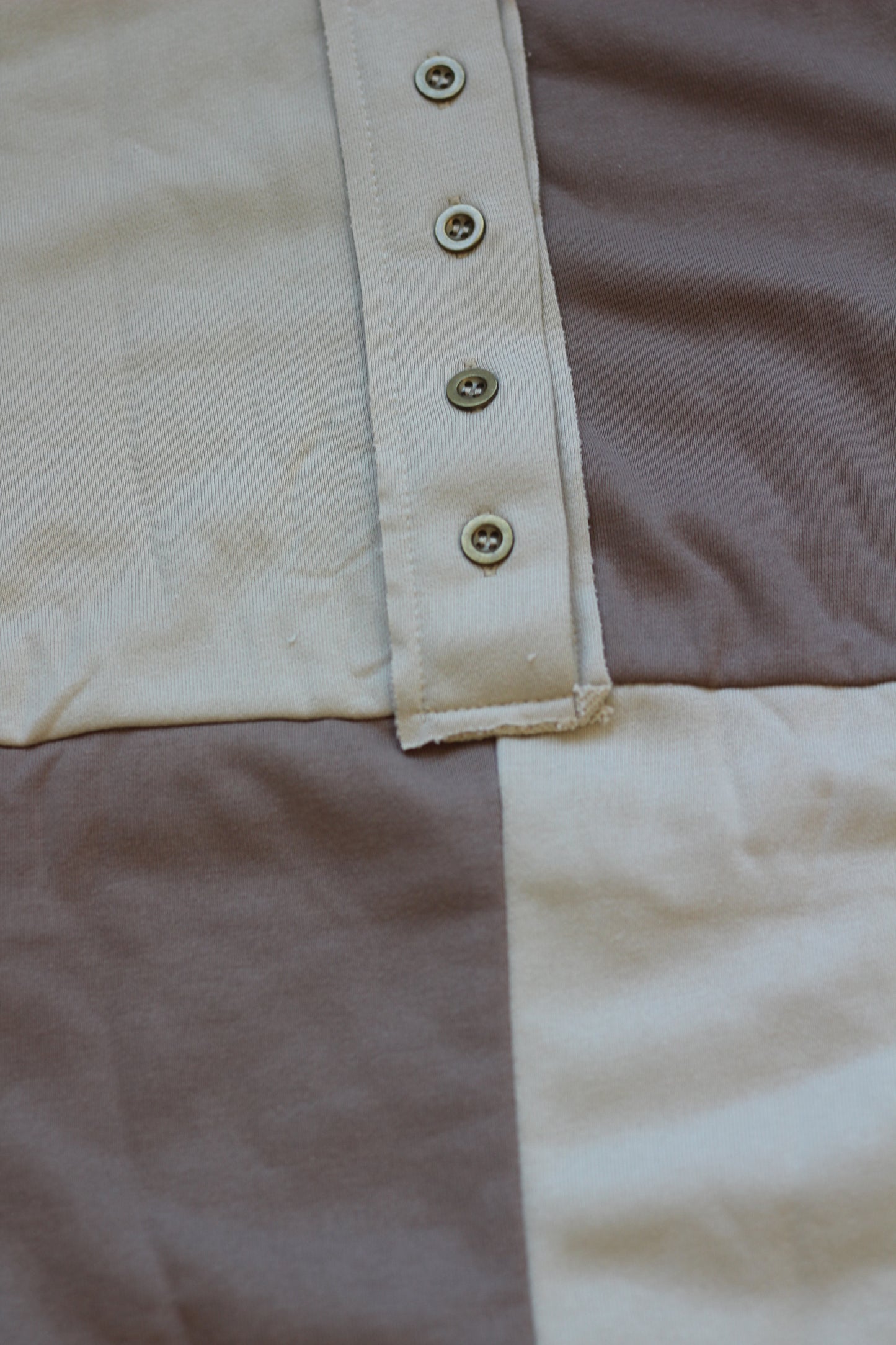 Color Block Checkered Long Sleeve