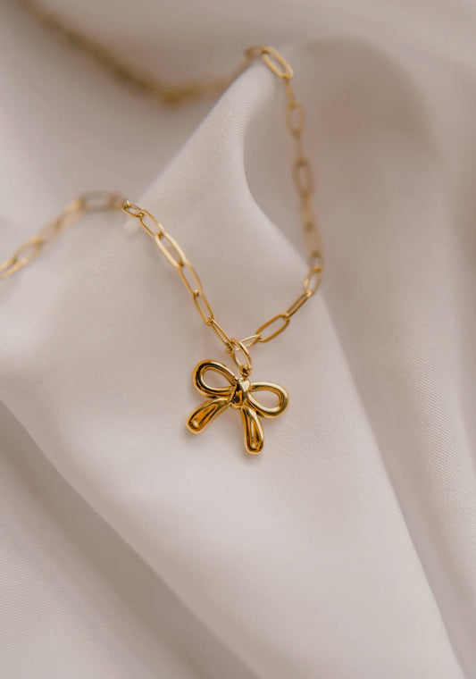 Bow Pendant Necklace