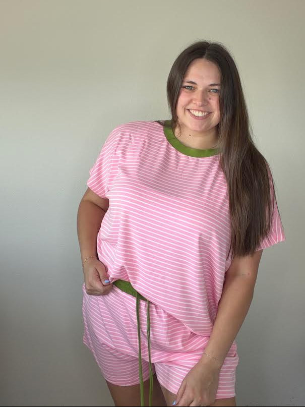 Cotton Candy Striped Set