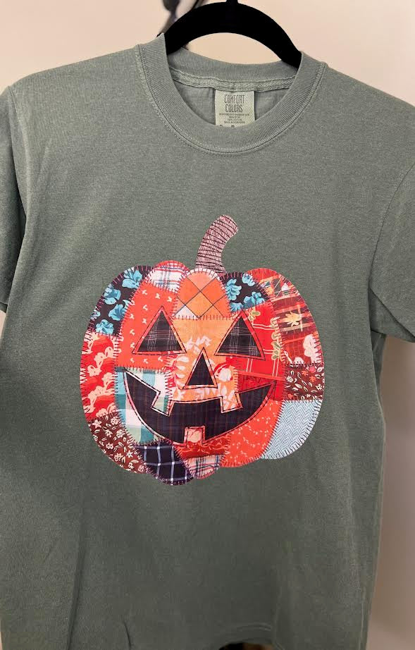 Quilted Patchwork Pumpkin