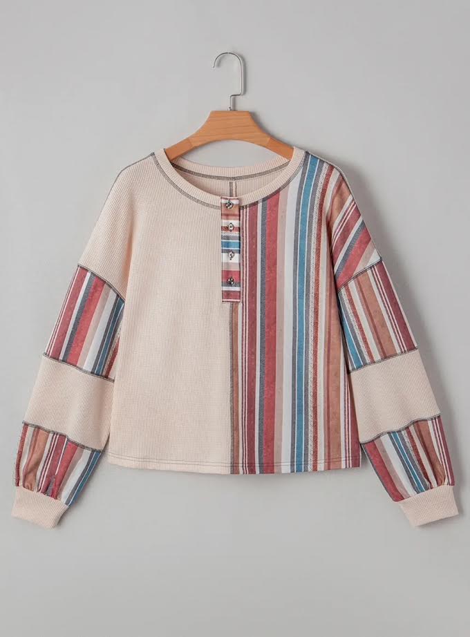 Exposed Seam Patchwork top