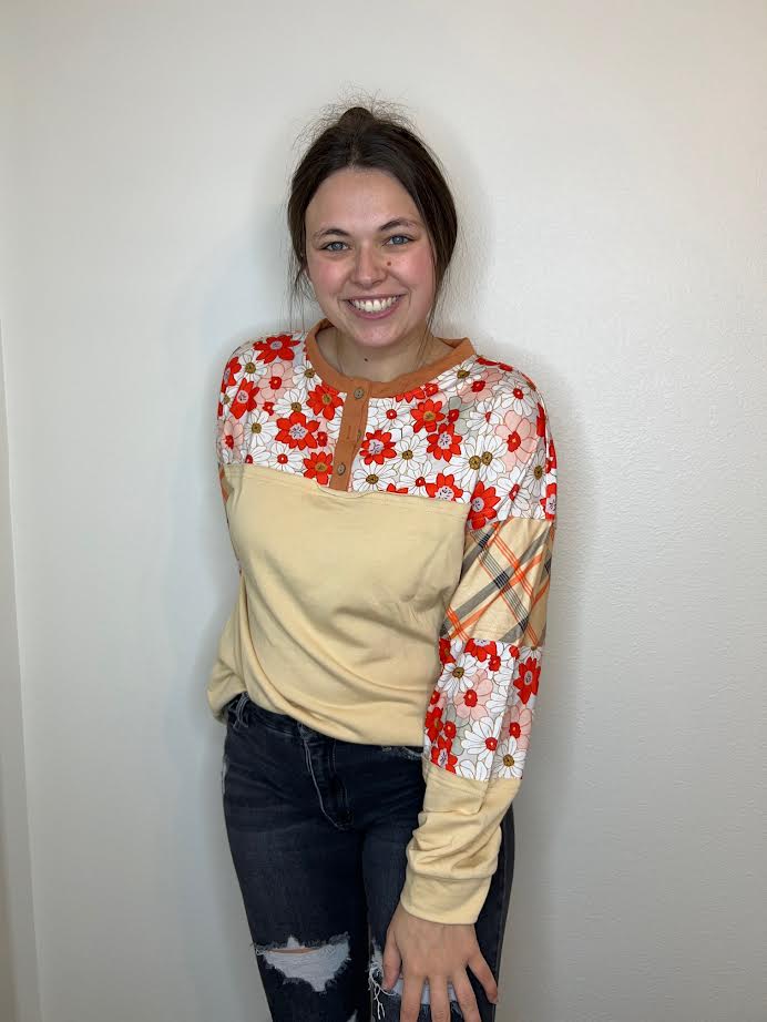 Wildflower Patch Top