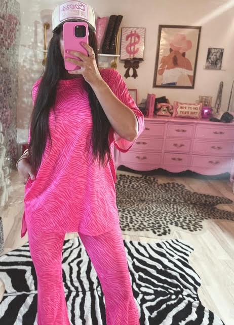 The It Girl Pink Zebra Set
