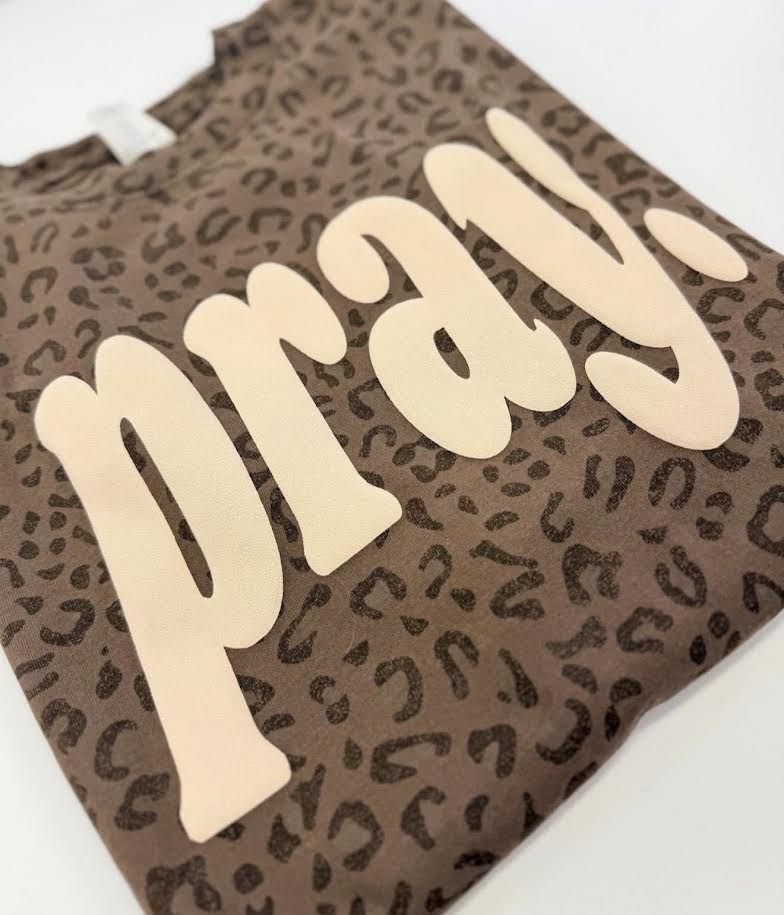 PRAY Leopard Tee