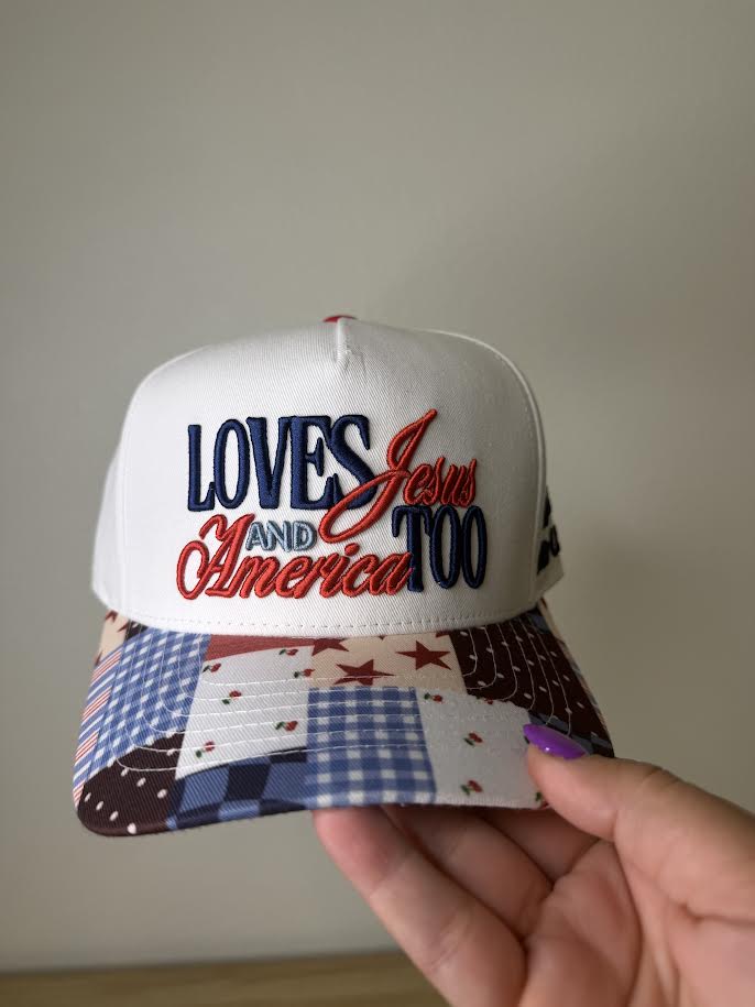 Loves Jesus Trucker Hat