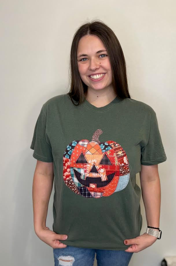 Quilted Patchwork Pumpkin