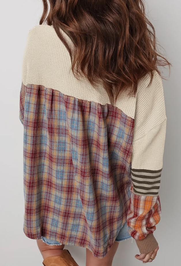 Falling for Stripes Top