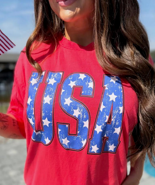 Blue Stars USA Tee