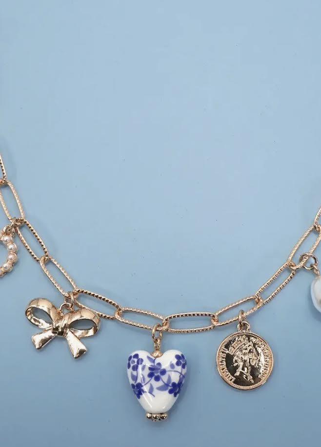 Floral Charm Necklace